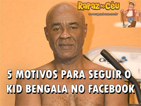 Resumo de 5 Motivos para seguir o Kid Bengala no Facebook