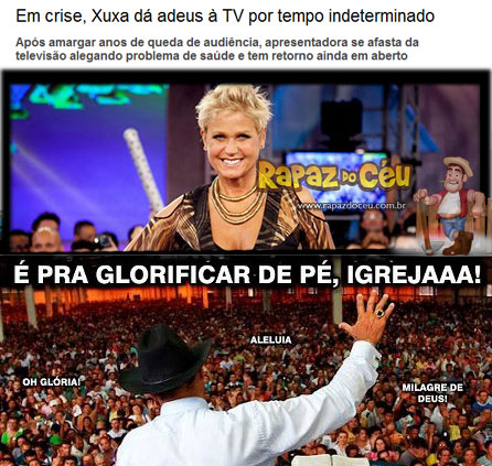 Xuxa dá Adeus a TV por tempo indeterminado