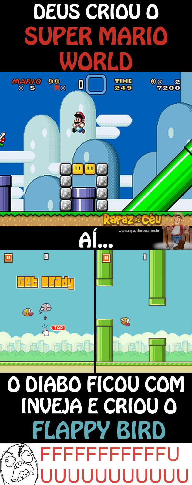 Mario vs Flappy Bird