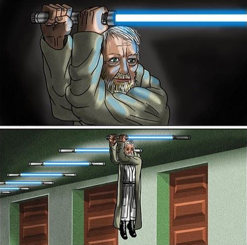 Virei um Jedi